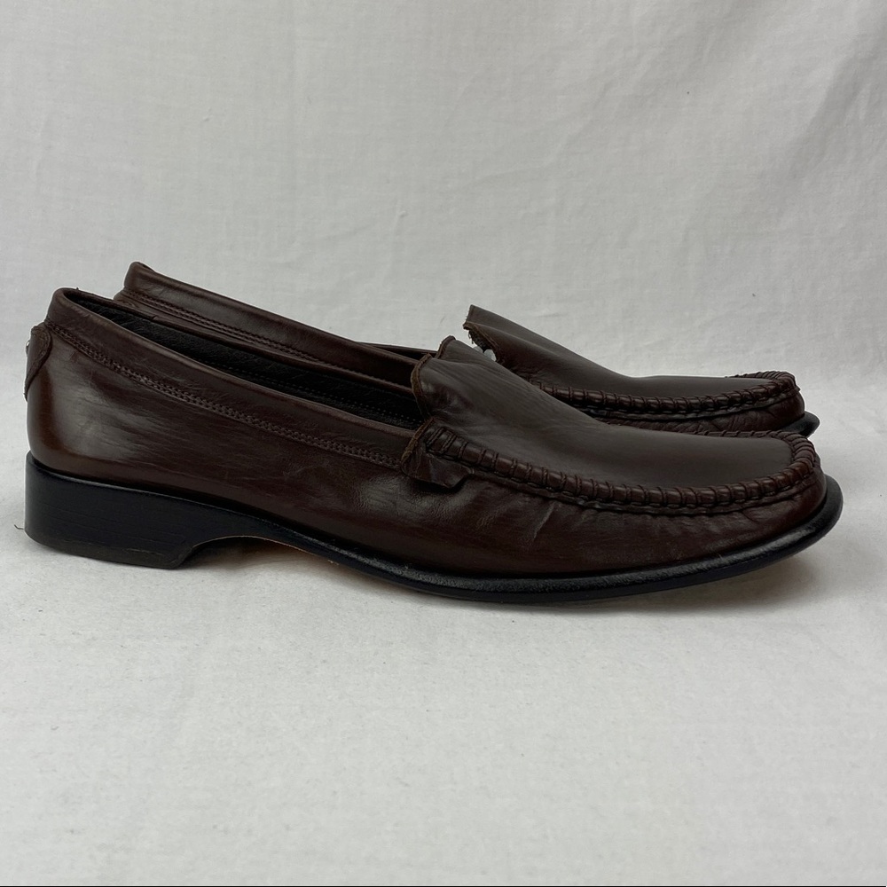 Brighton Jay Brown Slid on Loafers Size 8.5